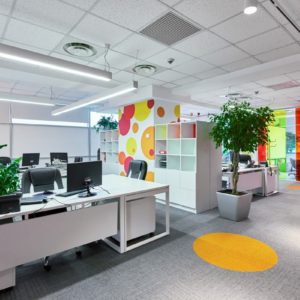 Burmatex lateral® – carpet tiles